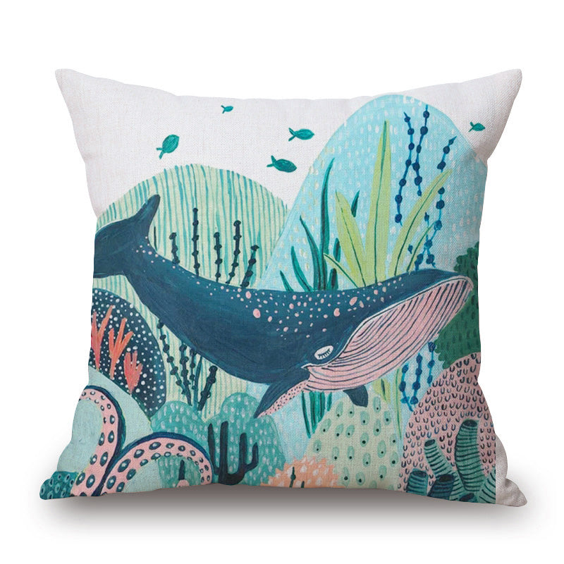 Islara - Hand Painted Tropical Cushion Covers