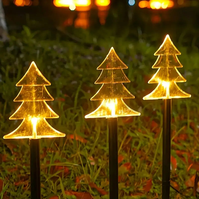 5pcs Solar Winter Pathway Lights