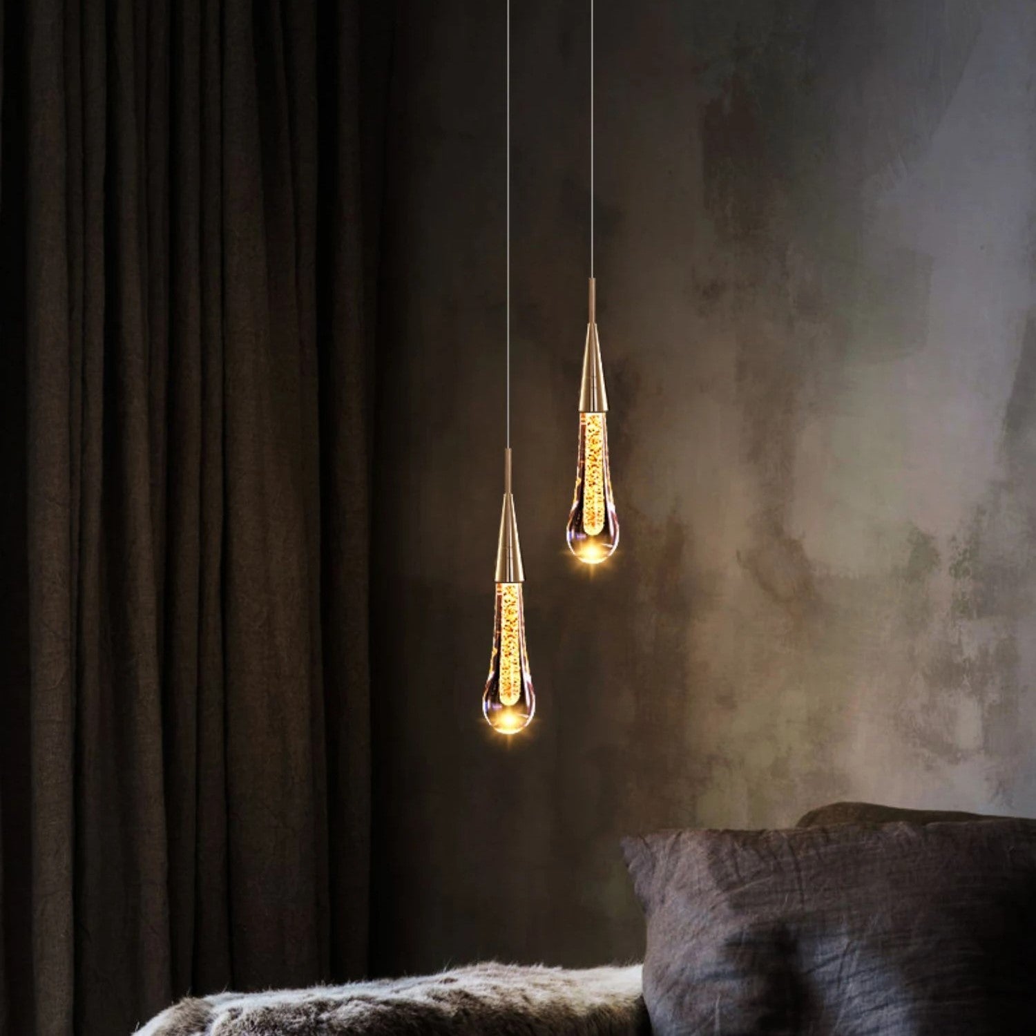 GoldenDrop™ - multi-light fixture