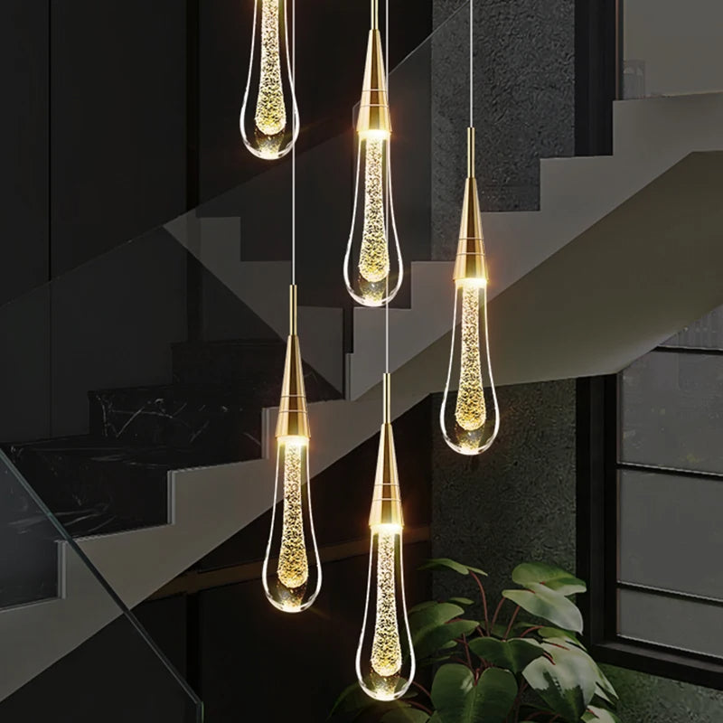 GoldenDrop™ - multi-light fixture