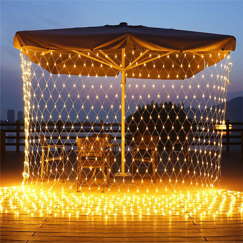 1.5 x 1.5m - 2.5 x 3.0m Solar LED Net Lights