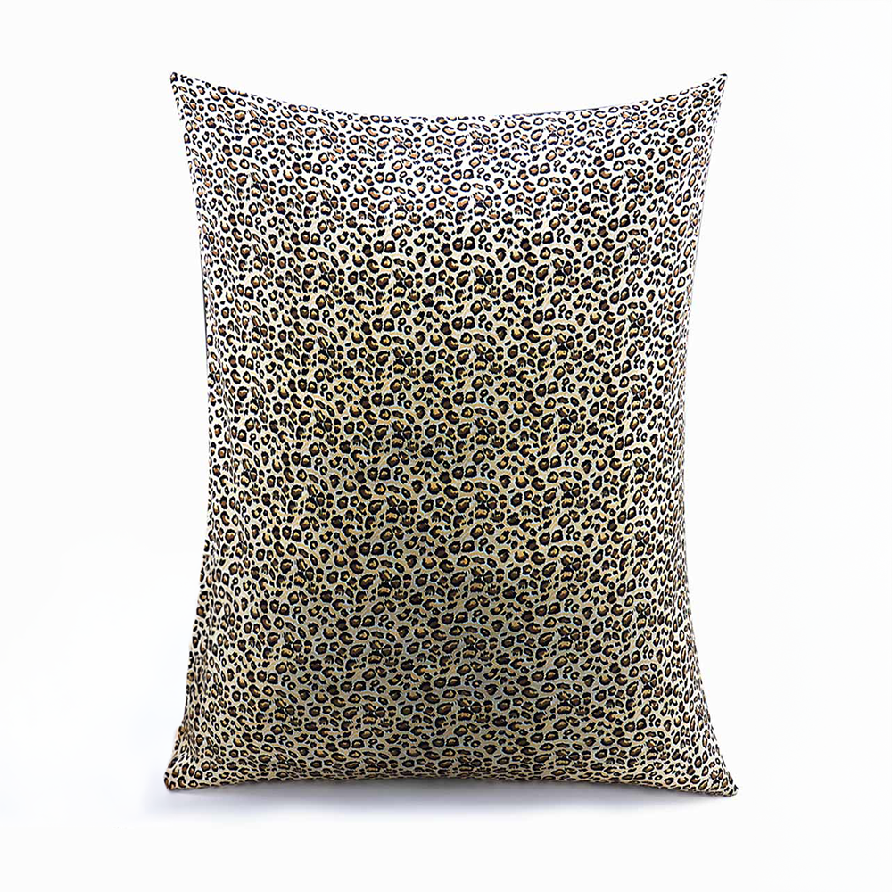 19Momme 100% Mulberry Silk Pillowcase - Leopard Print