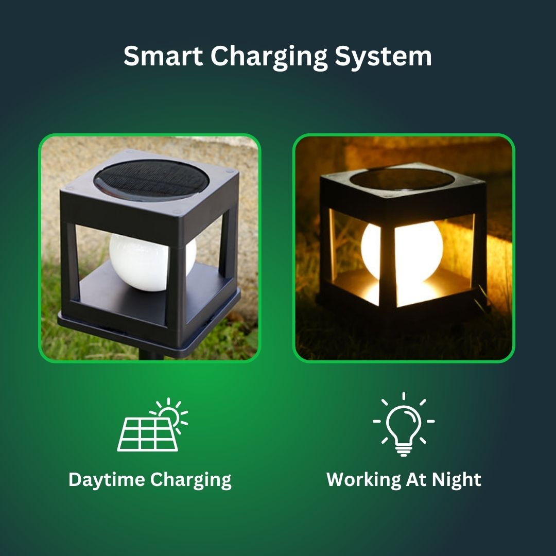 CubeGlow™ - Solar Pathway Light