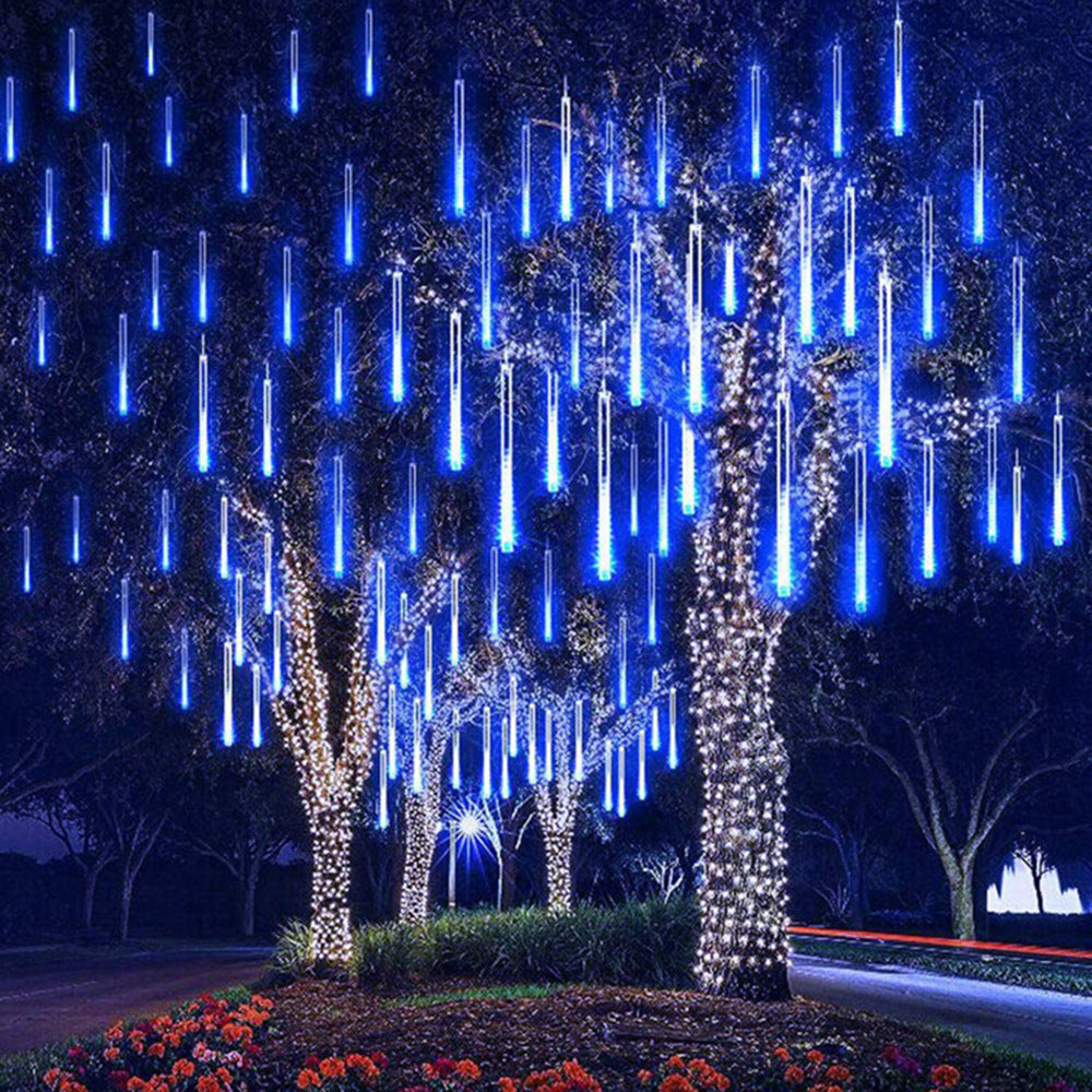 Meteor Rain - solar LED string lights