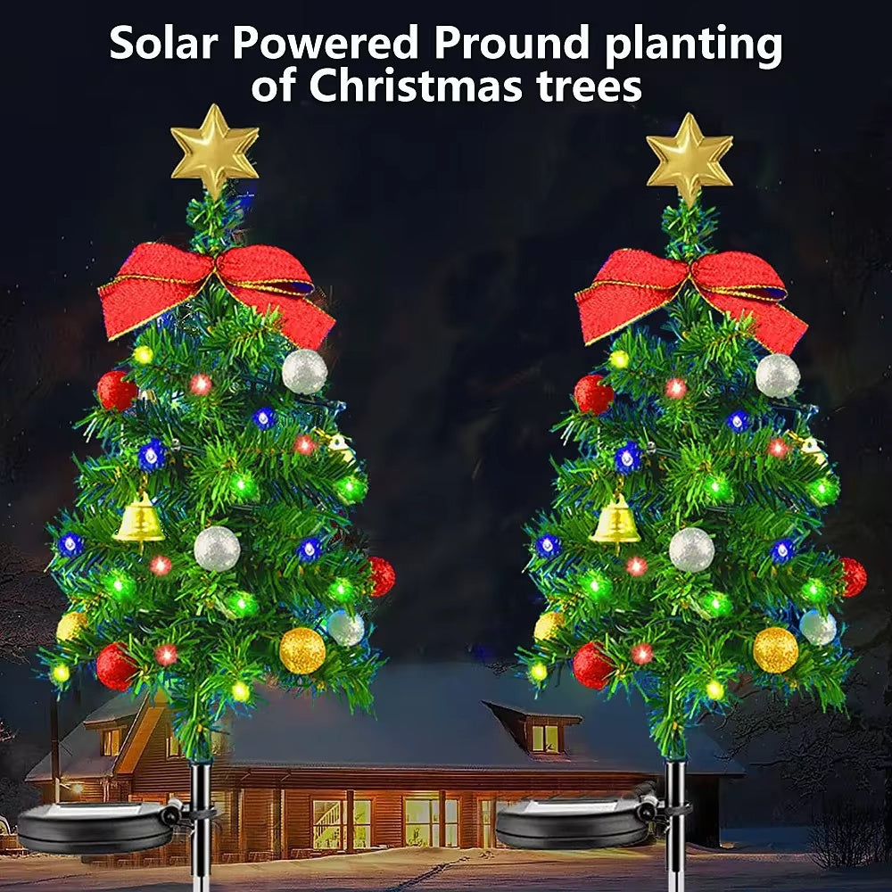 Solar Christmas Tree