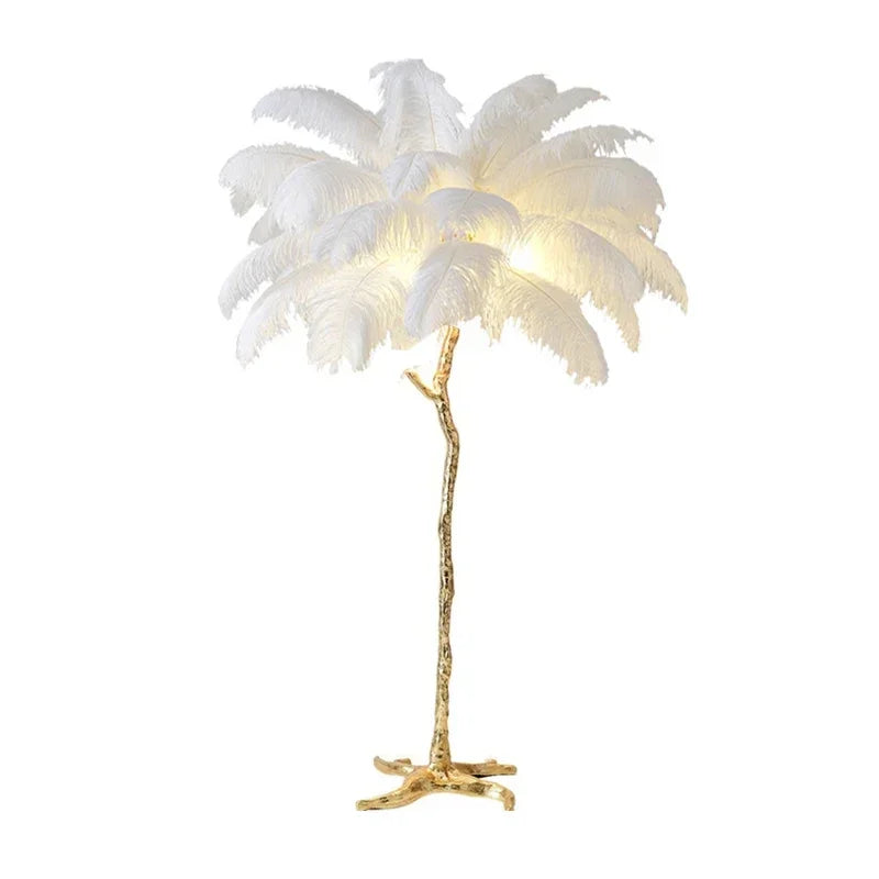 Feathra - Feather Floor Light