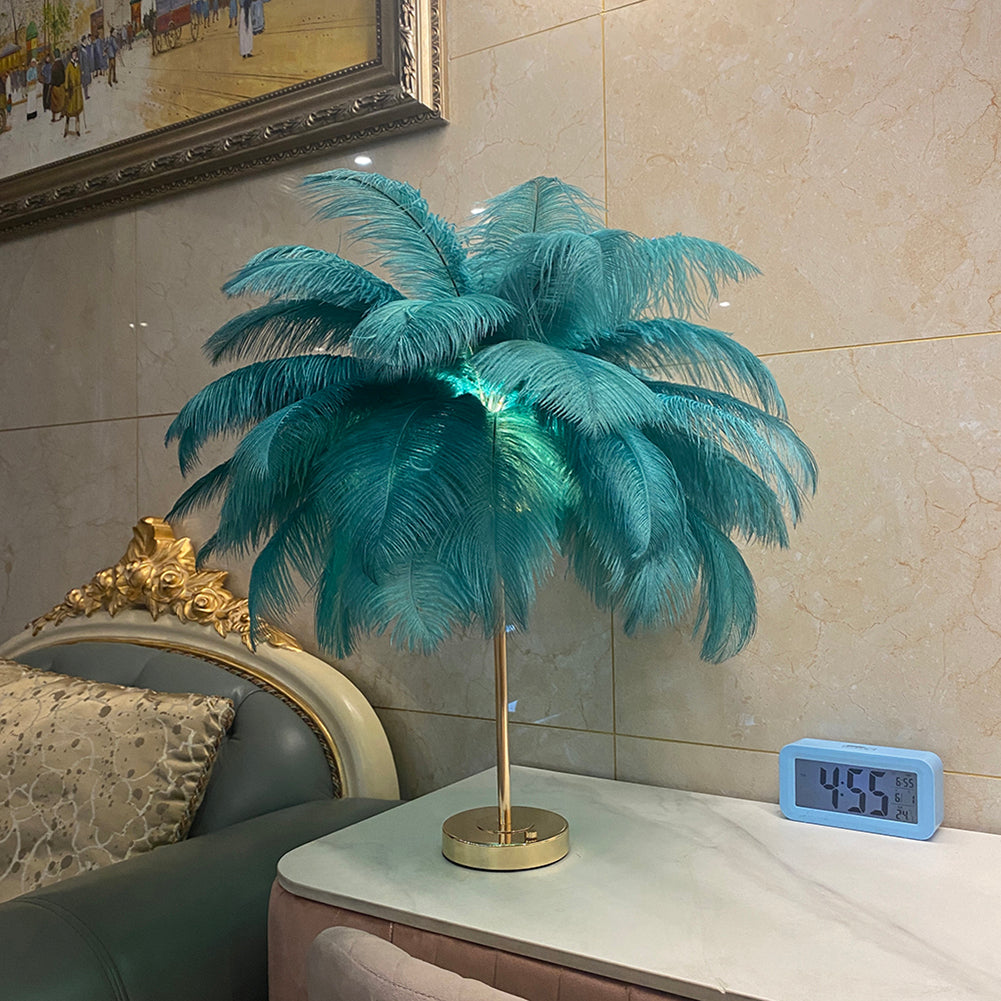 Feathra - Feather Table Light