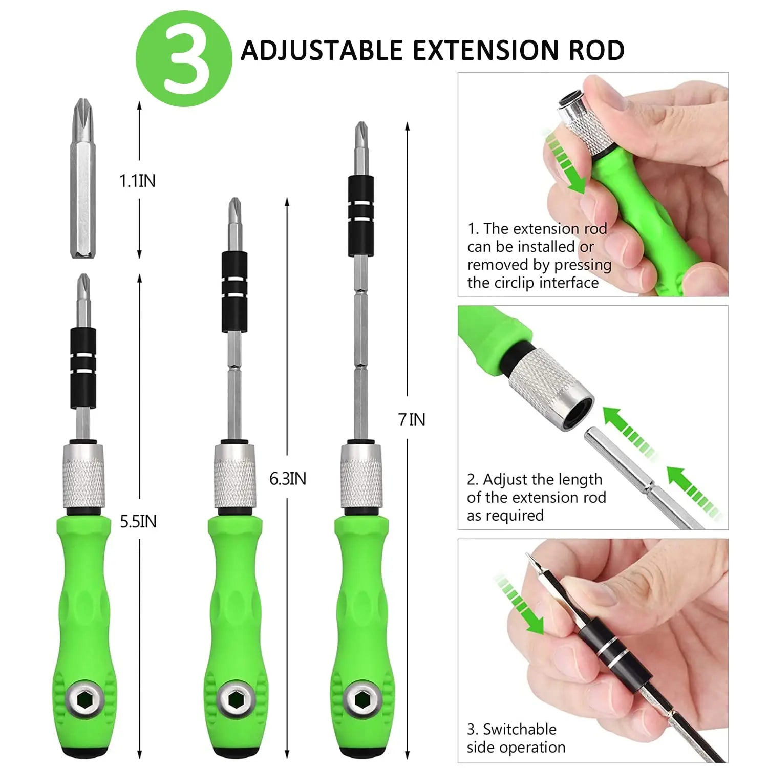 EZMount - Screwdriver Mounting Kit Set (32 in 1)