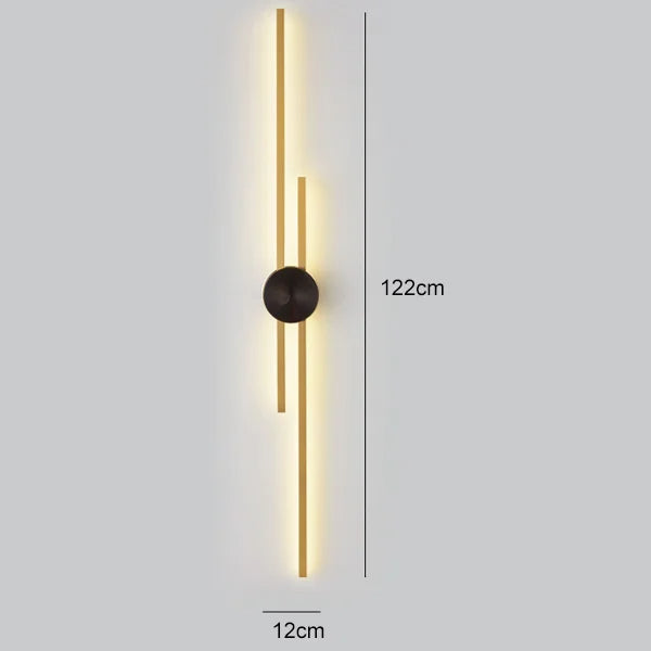 LightArt™ - Luxurious minimalist wall lights in copper