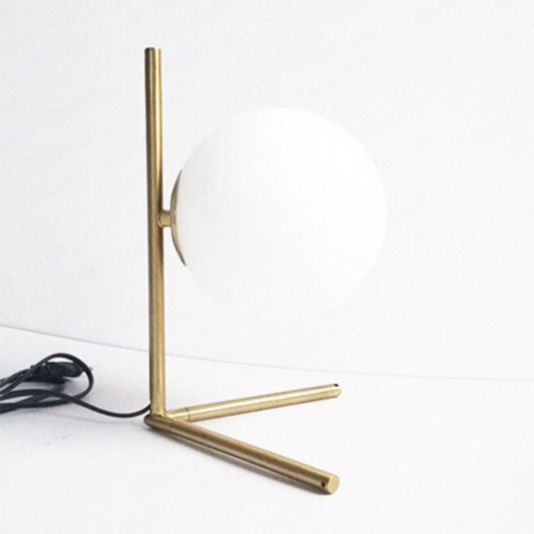 Vilnus - Modern Glass Ball Table Lamp