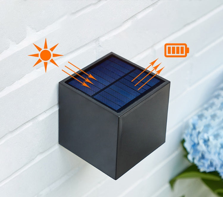 Sunlight - Elegant decorative solar wall lamp