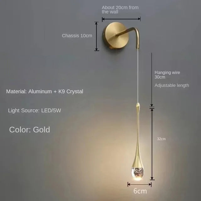 GoldenBubble™ - wall light