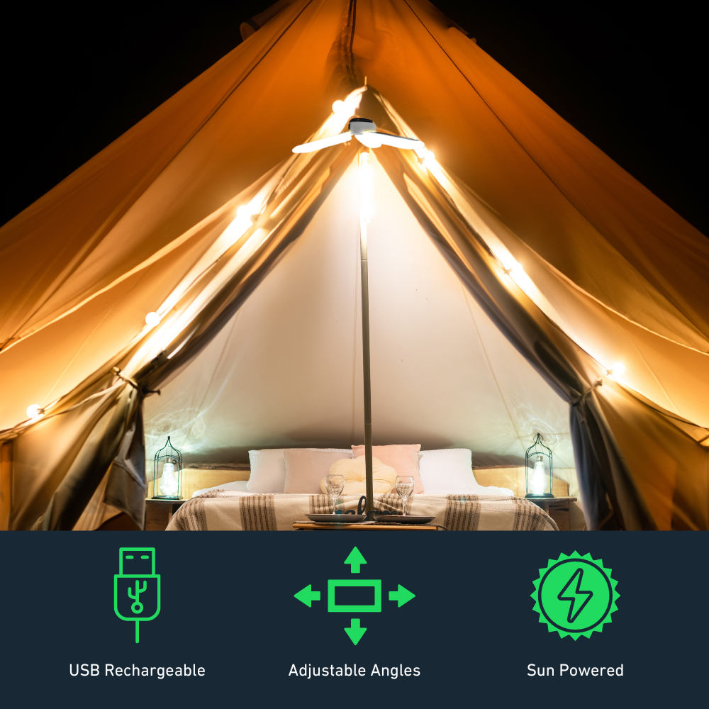 CampSolar™- The Portable Solar Camping Light