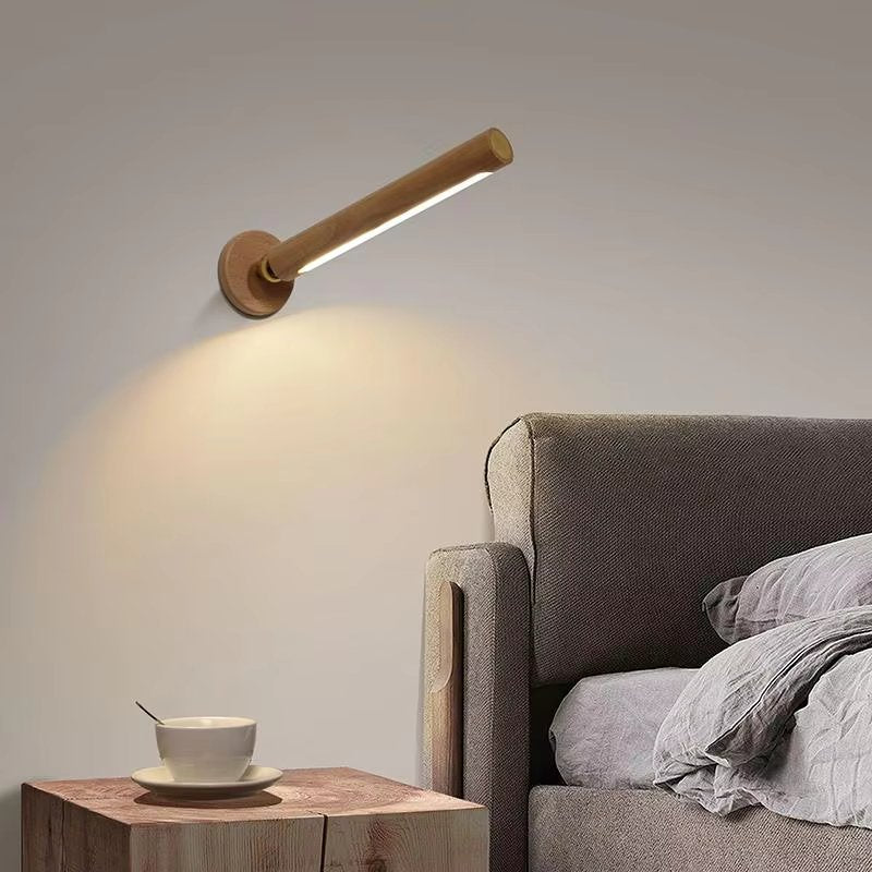 Lustre™ - Rechargeable Wooden Sconce