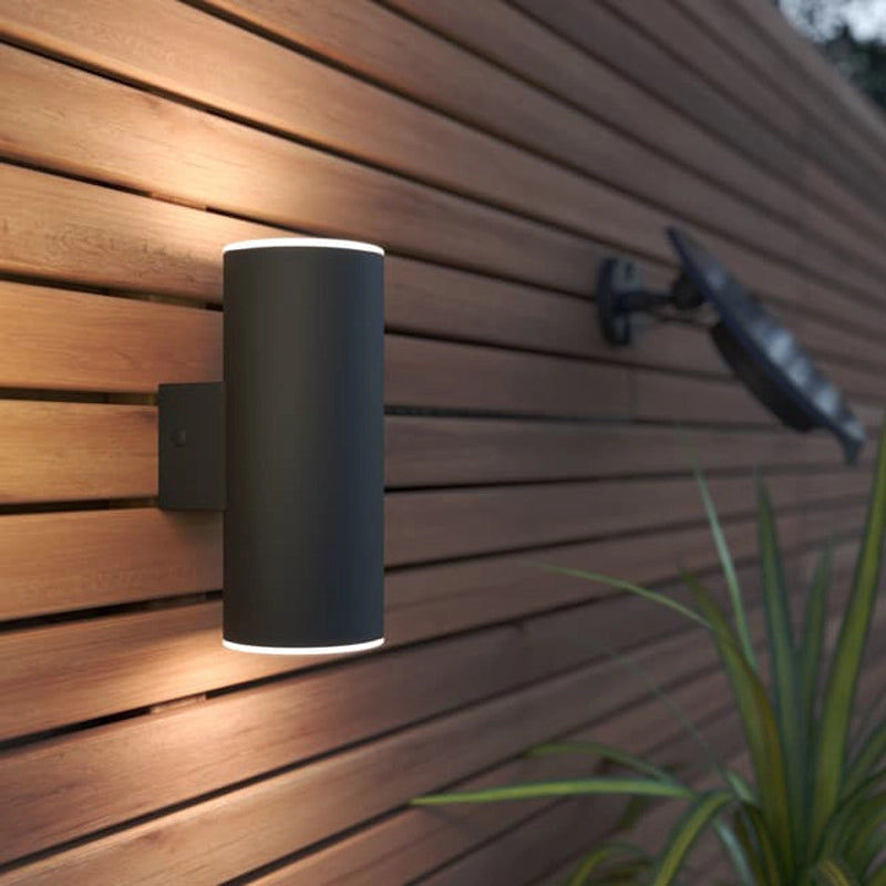 Aurelius – Outdoor Solar Wall Light with USB Charging