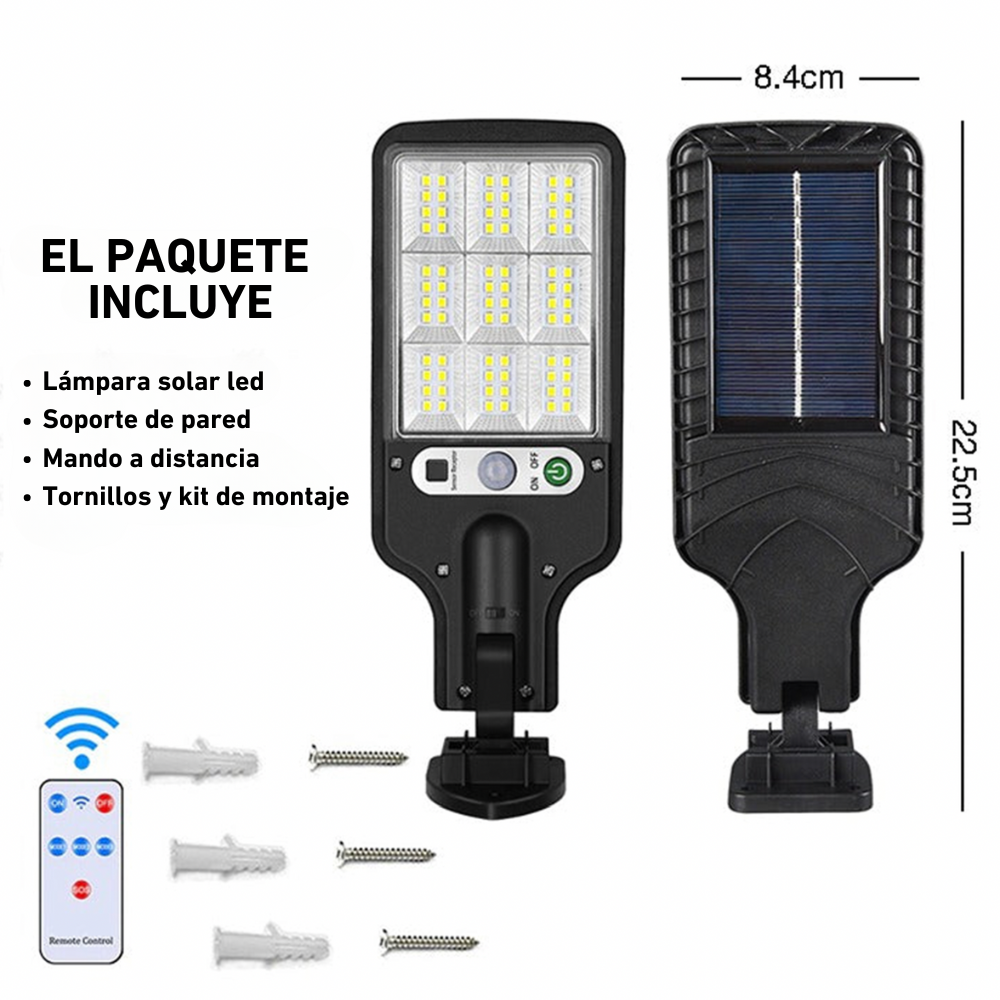 IlluminateSolar™- La luz LED solar definitiva