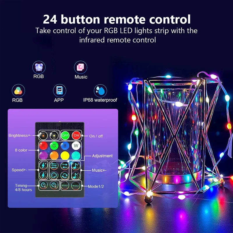 Smart RGB string lights