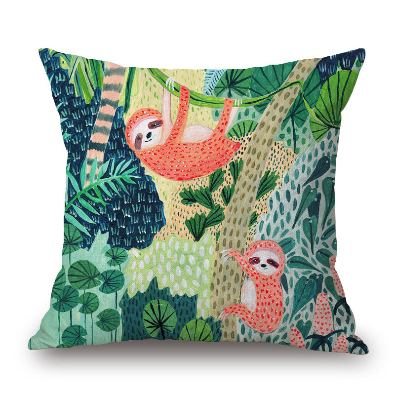 Islara - Hand Painted Tropical Cushion Covers