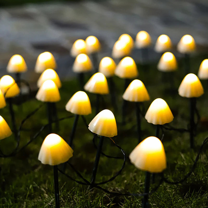 SunShroom™ - Luces solares en forma de setas para jardín