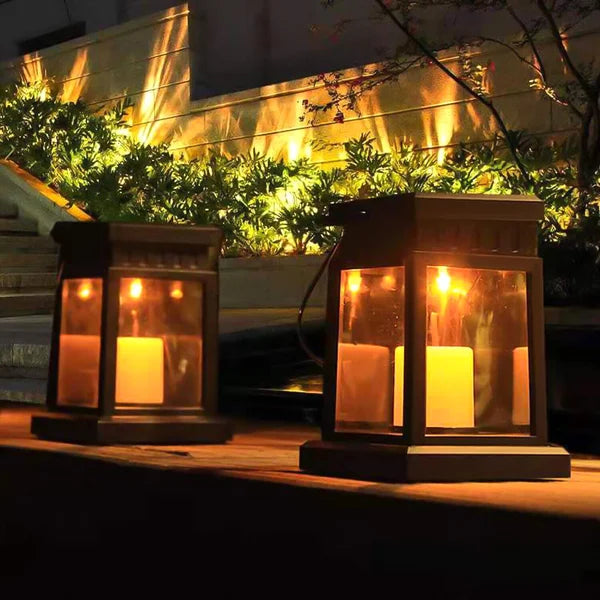 SolarGlow™ - Outdoor LED Hanging Lanterns