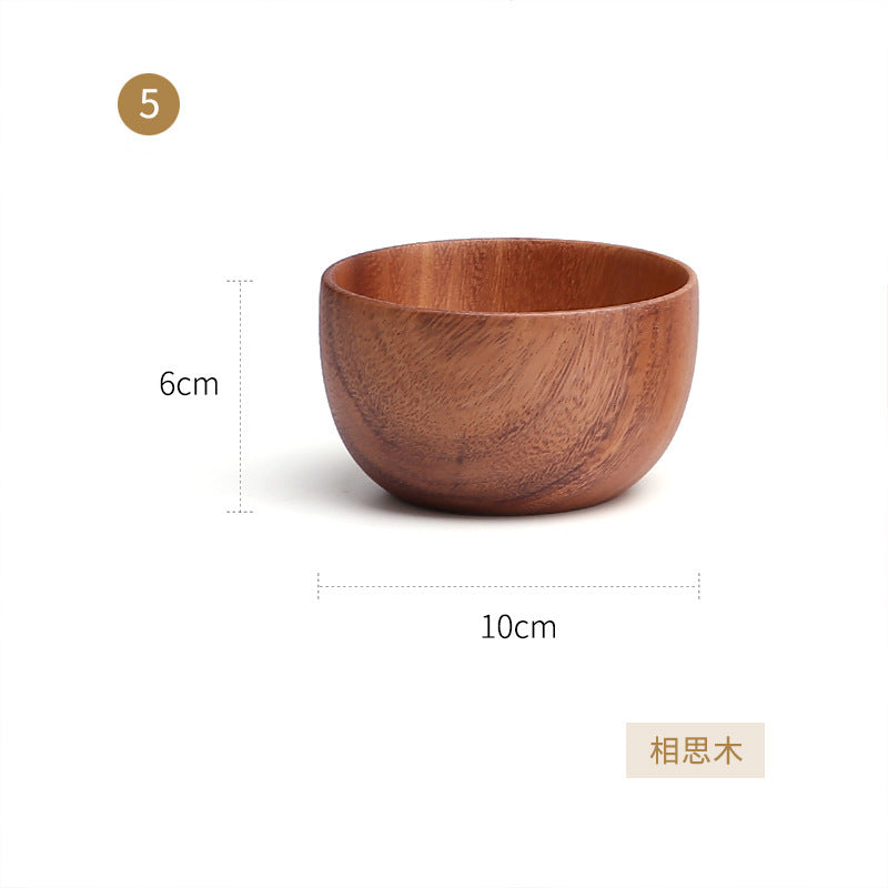 Acacia Wood Fruit & Salad Bowl