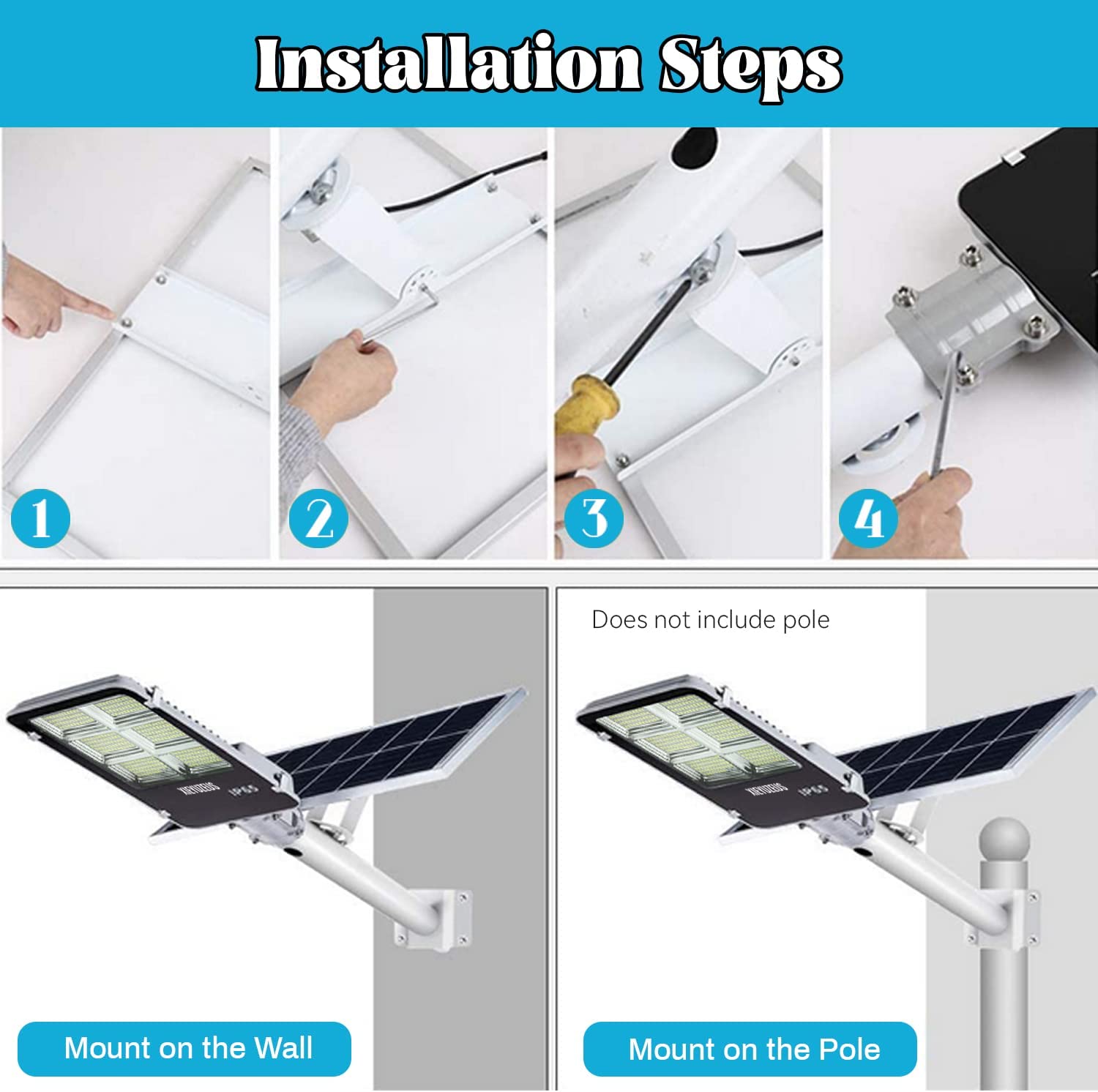 IlluminateSolarGrand™- Extremely Powerful Solar Street Light