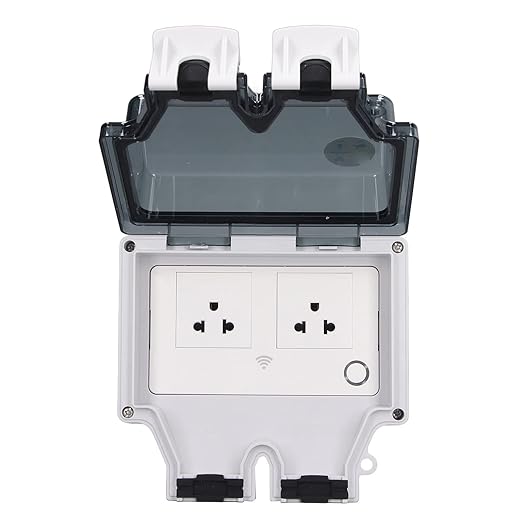 Smart WiFi Waterproof US plug for outdoor use