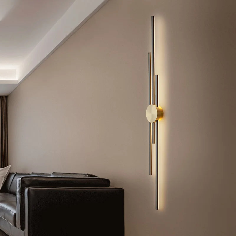 LightArt™ - Luxurious minimalist wall lights in copper