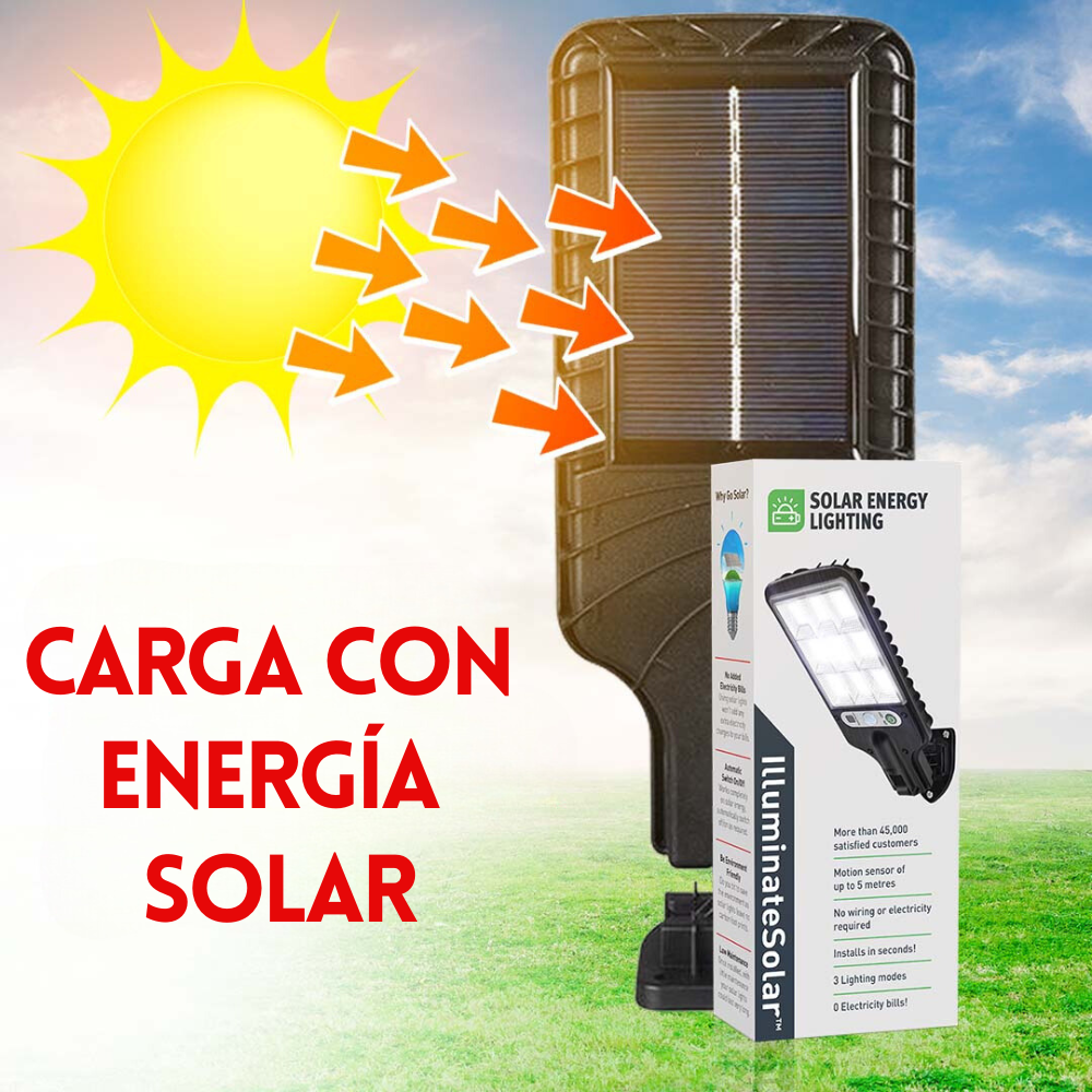 IlluminateSolar™: la luz LED con energía solar definitiva