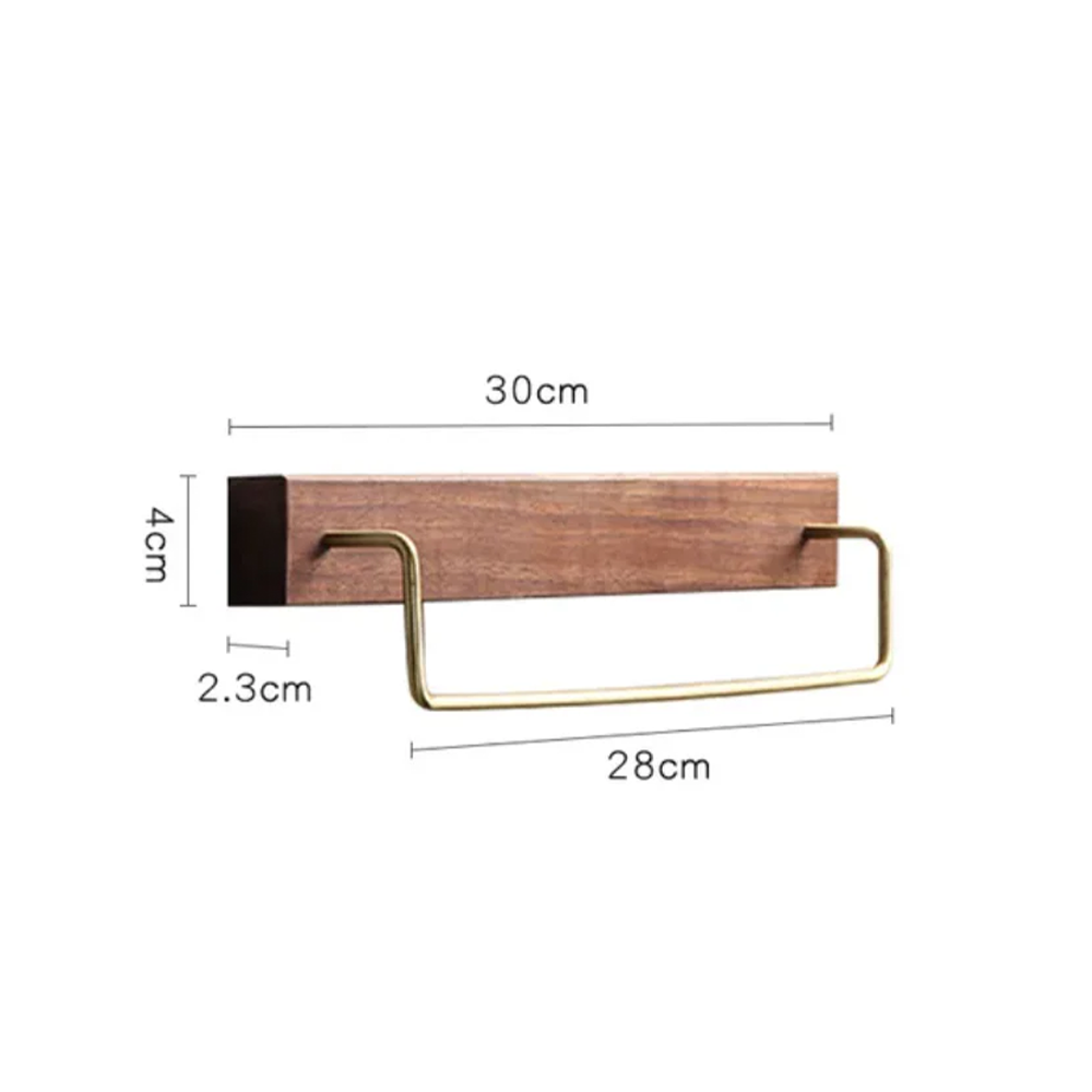 Dravis - Wooden Towel Rack