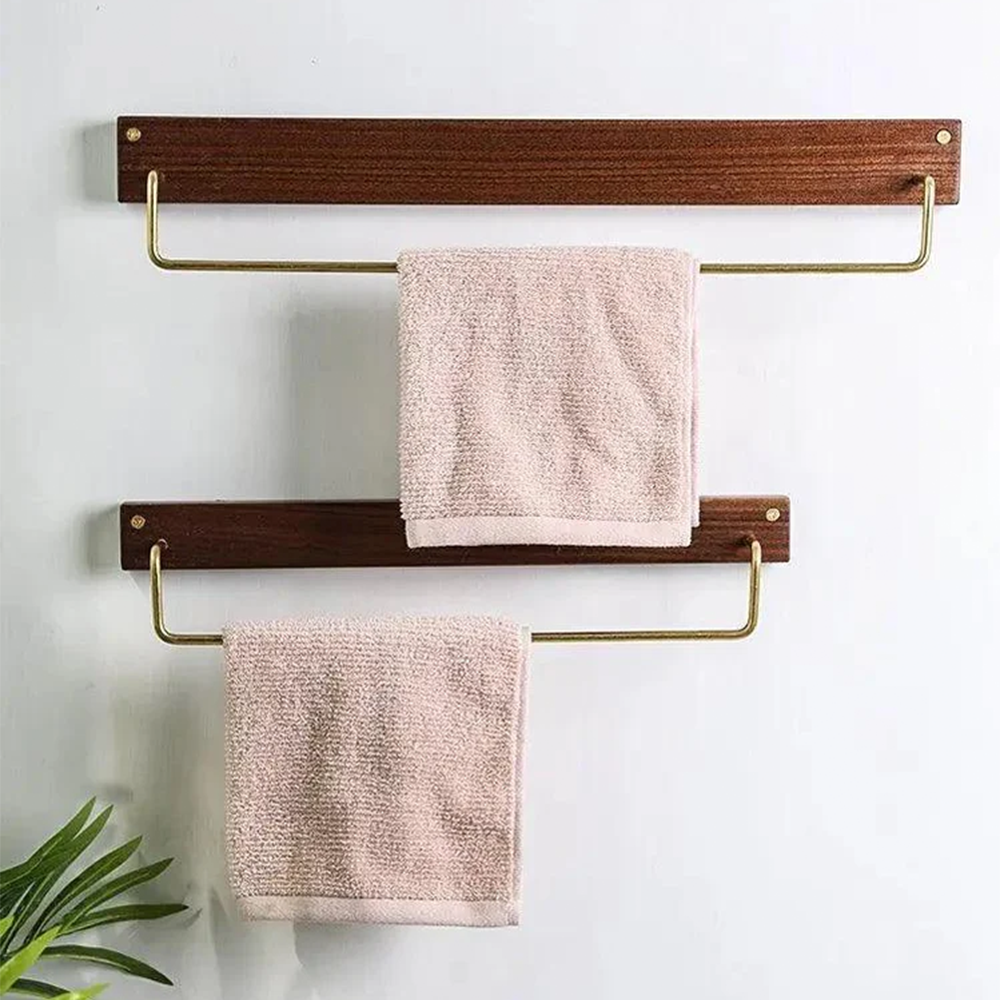 Dravis - Wooden Towel Rack