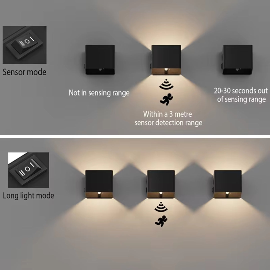 LumiCube - USB Rechargeable LED Wall Lights