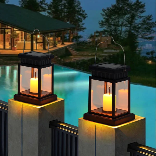 SolarGlow™ - Outdoor LED Hanging Lanterns