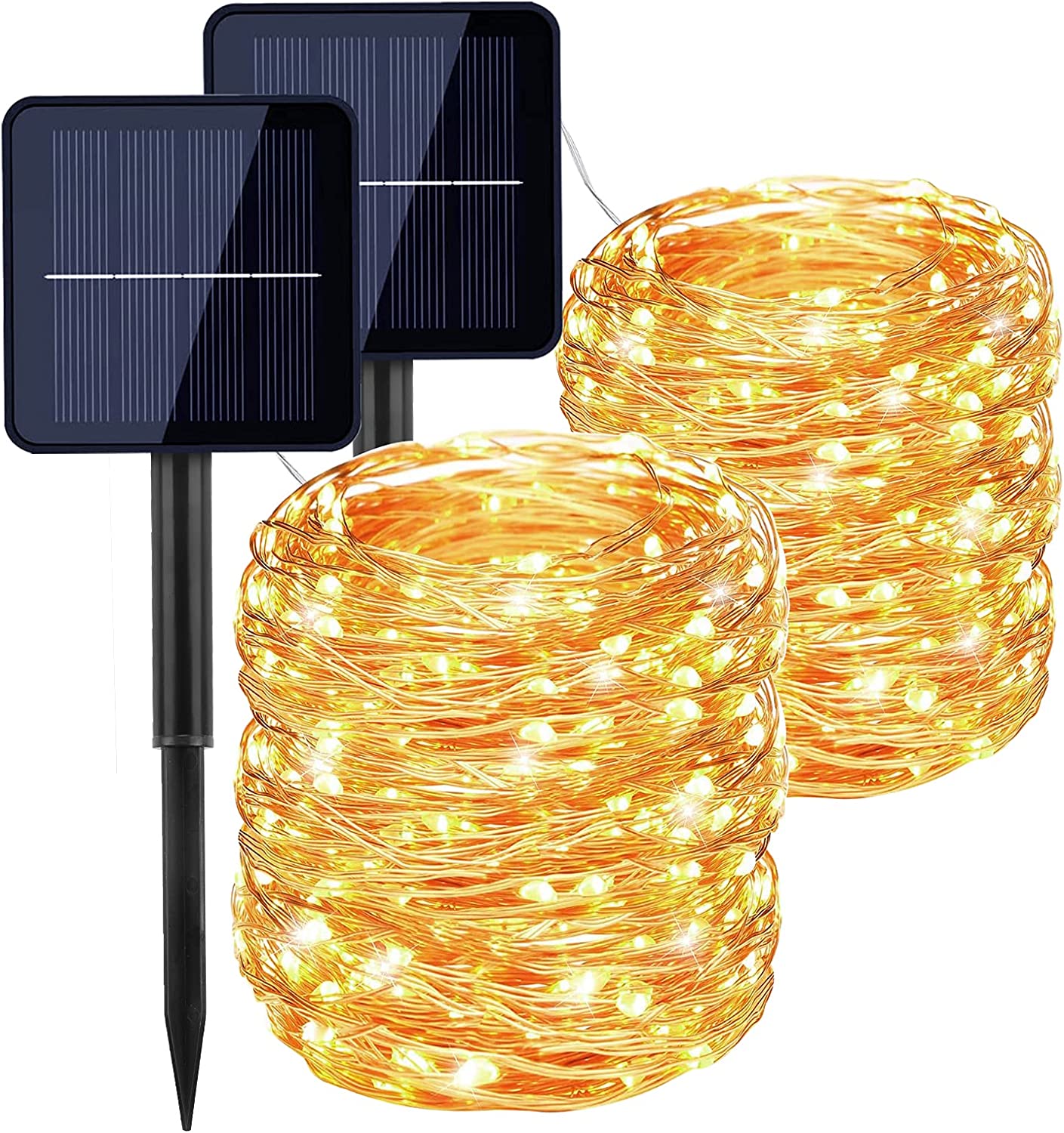 Solar Powered Outdoor String Fairy Lights