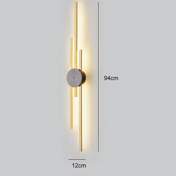 LightArt™ - Luxurious minimalist wall lights in copper