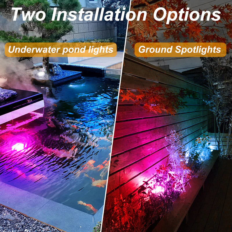 ColorWave™ - Solar RGB Pond & Pool Lights