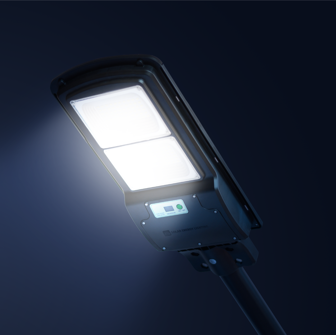 IlluminateSolarMega™ - 3 Lights + 1 Free 300W/6000 Lumens Ultra-Bright Solar Street Lights