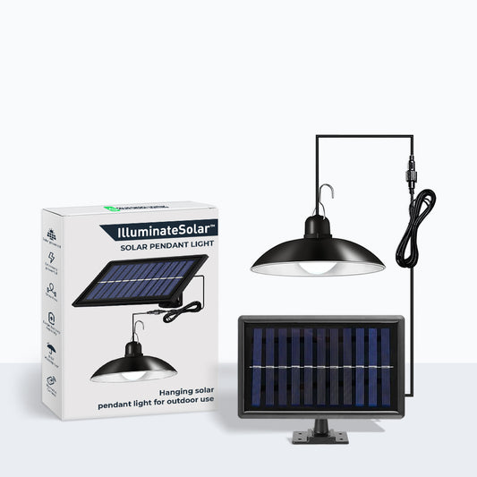 Hanging solar light for outdoor use