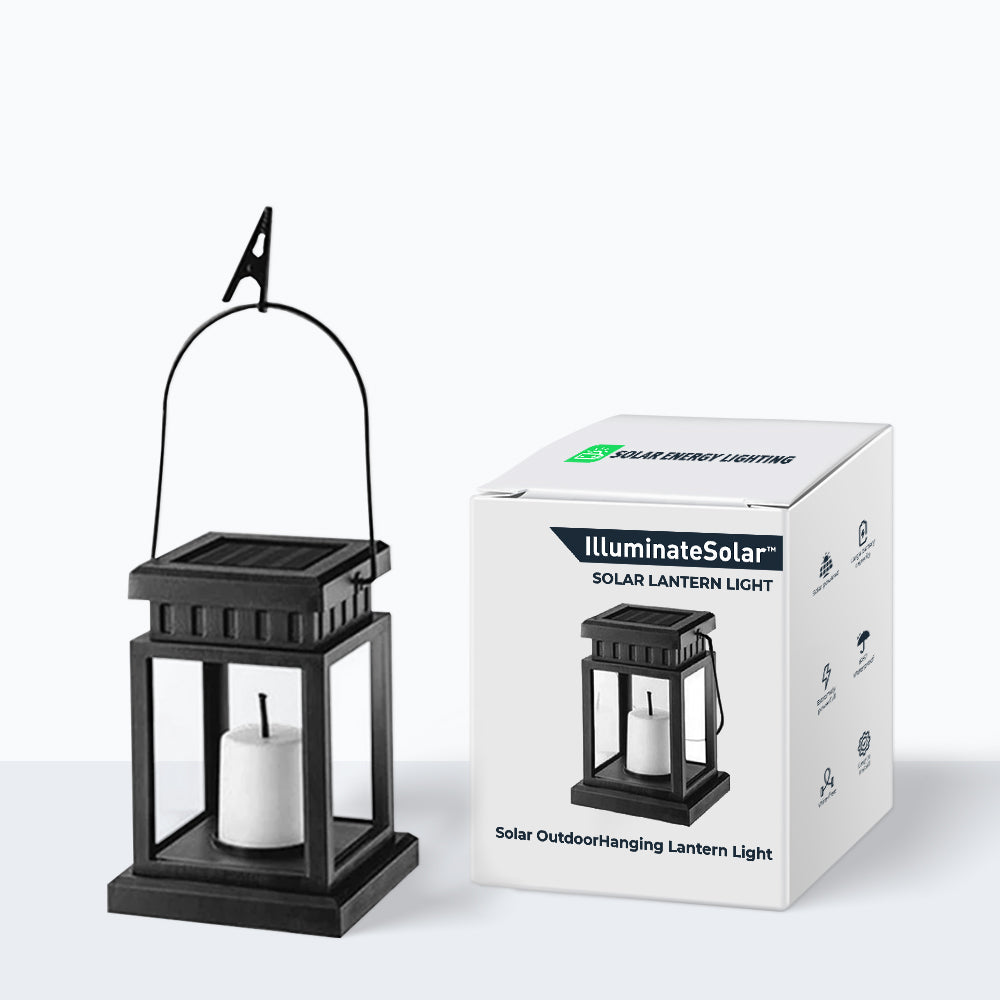 Solar Outdoor Hanging Lantern Light