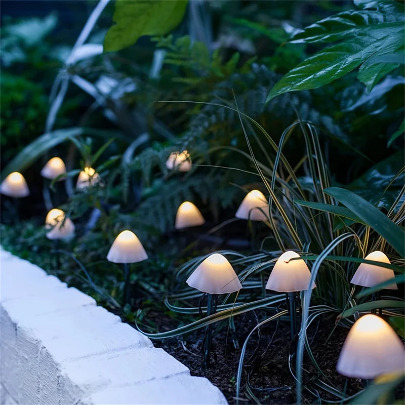 SunShroom™ - Luces solares en forma de setas para jardín