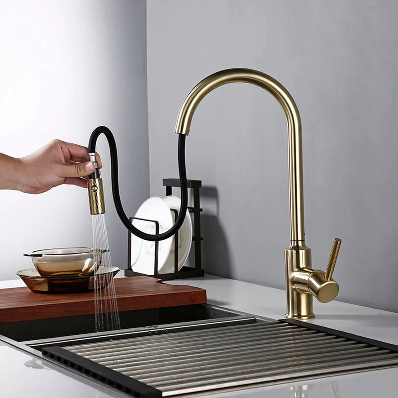 LuxeFlow Kitchen Faucet