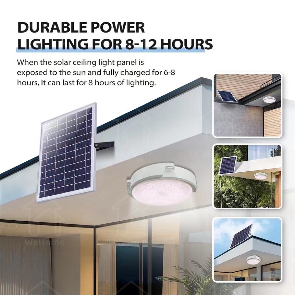 IlluminateSolar Ceiling™- Pro Solar Ceiling Light Indoor/Outdoor