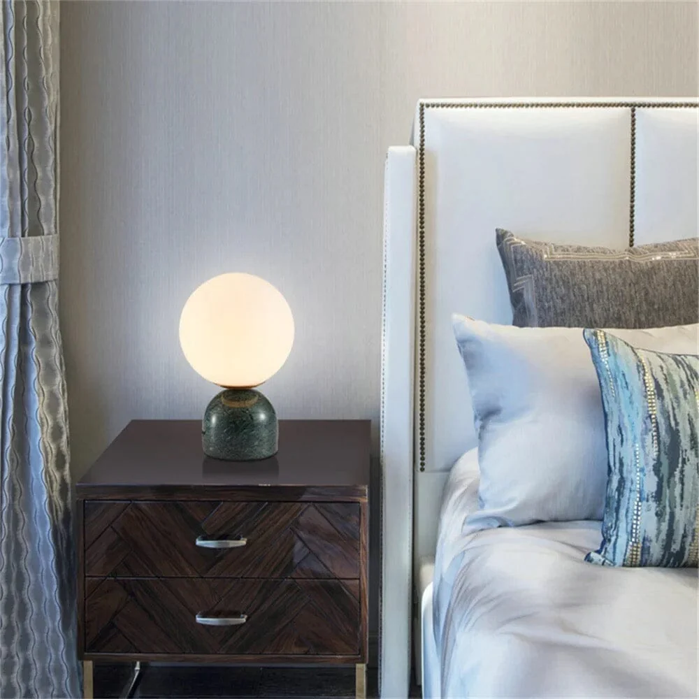 Globe - Modern Nordic Glass Ball Table Lamp