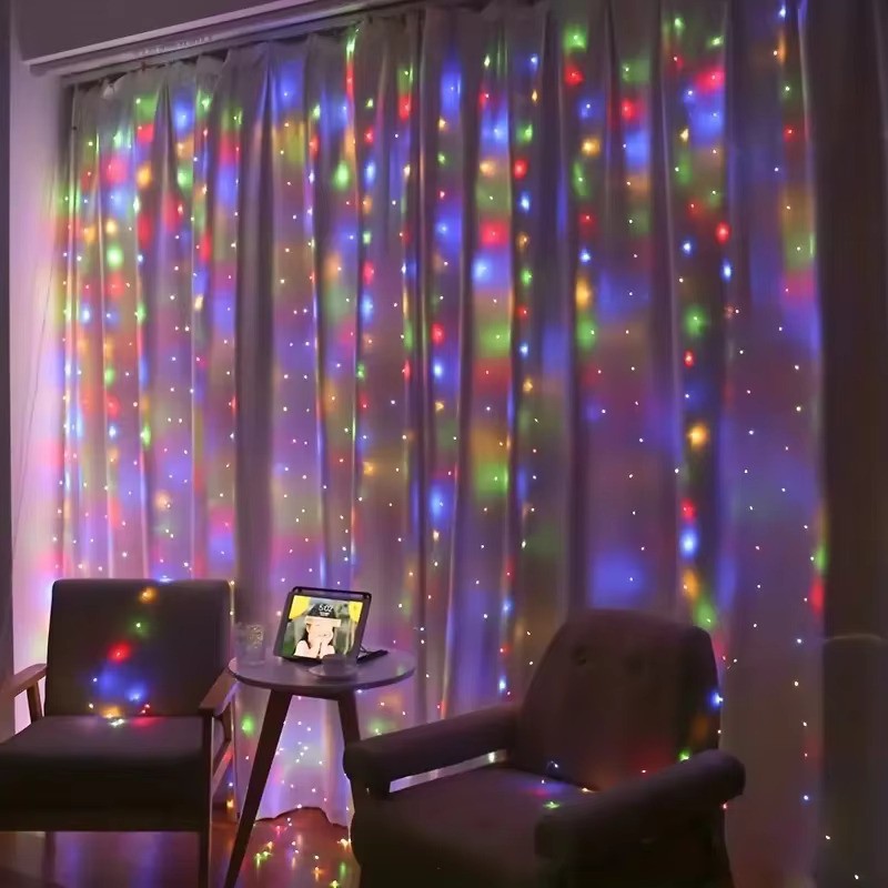 3 - 6m Decorative curtain LED lights