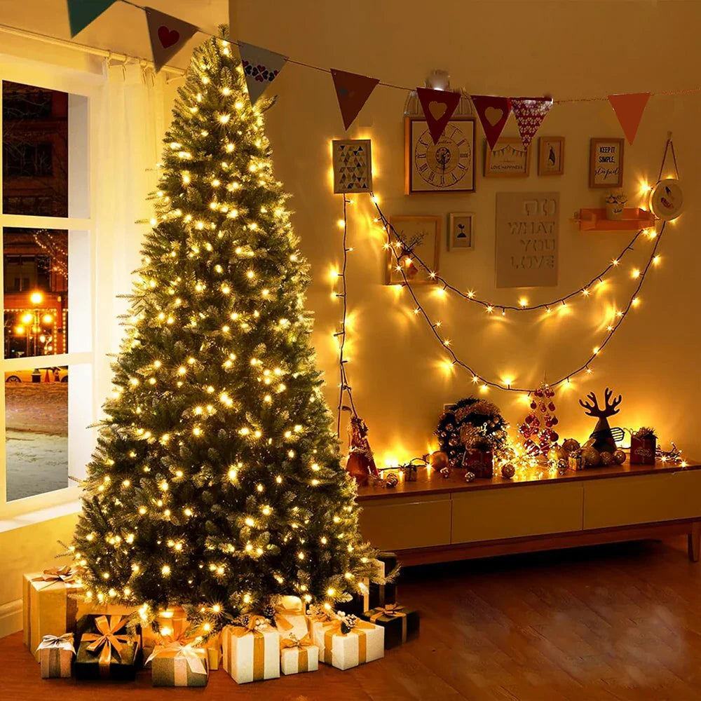 Decorative LED Christmas Lights (10m–100m)