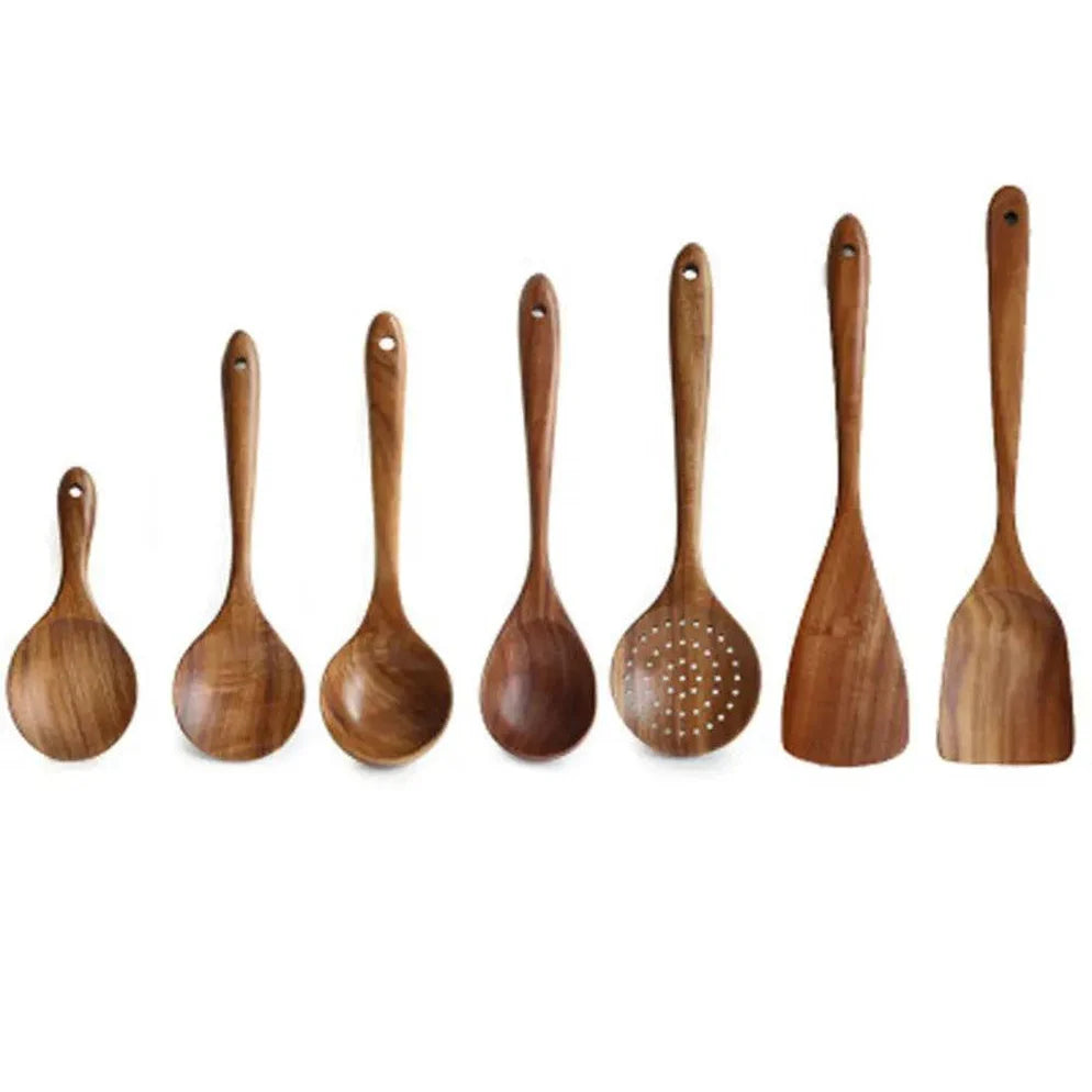 Alina - Bamboo Serving Set