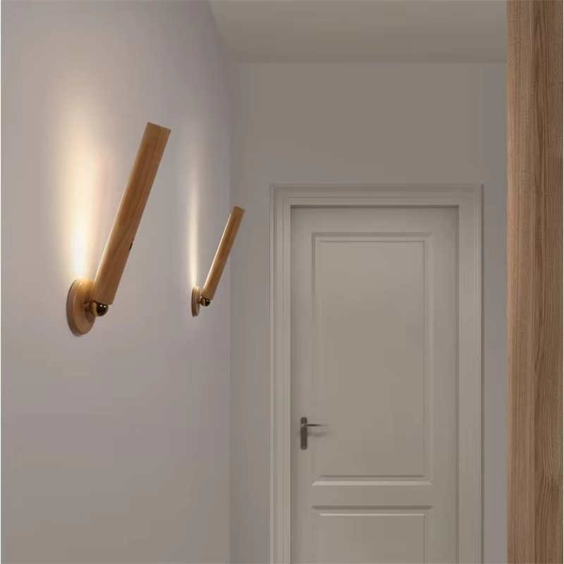 Lustre - Rechargeable Wooden Sconce