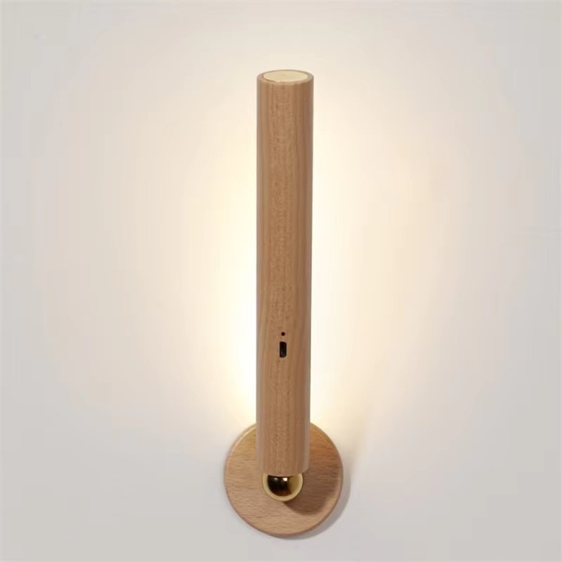 Lustre - Rechargeable Wooden Sconce