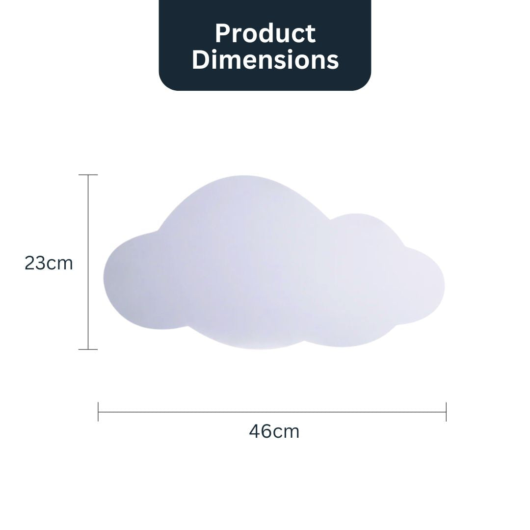 Cloud Silhouette Wall Light