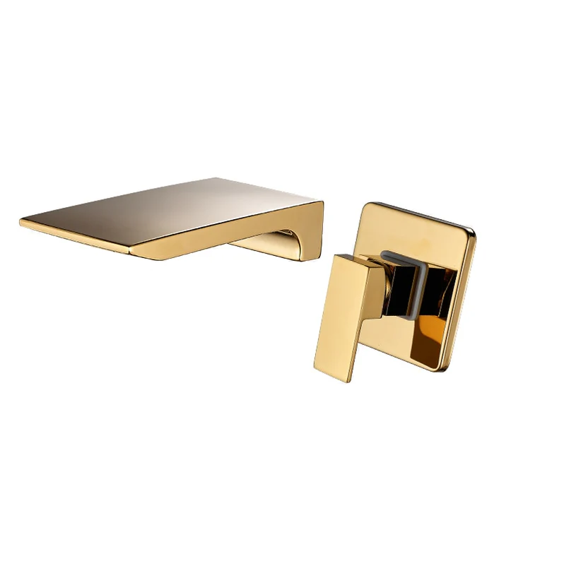 Kai - Modern Wall-Mount Waterfall Faucet